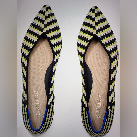 🥿 ROTHY’S THE POINT ll FLATS 🥿 NWT 🥿 - Picture 3 of 16